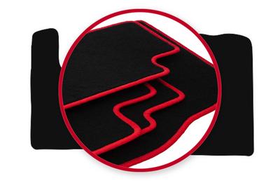 Velour Mats with Red Edge For: Scania R Truck (2018-)