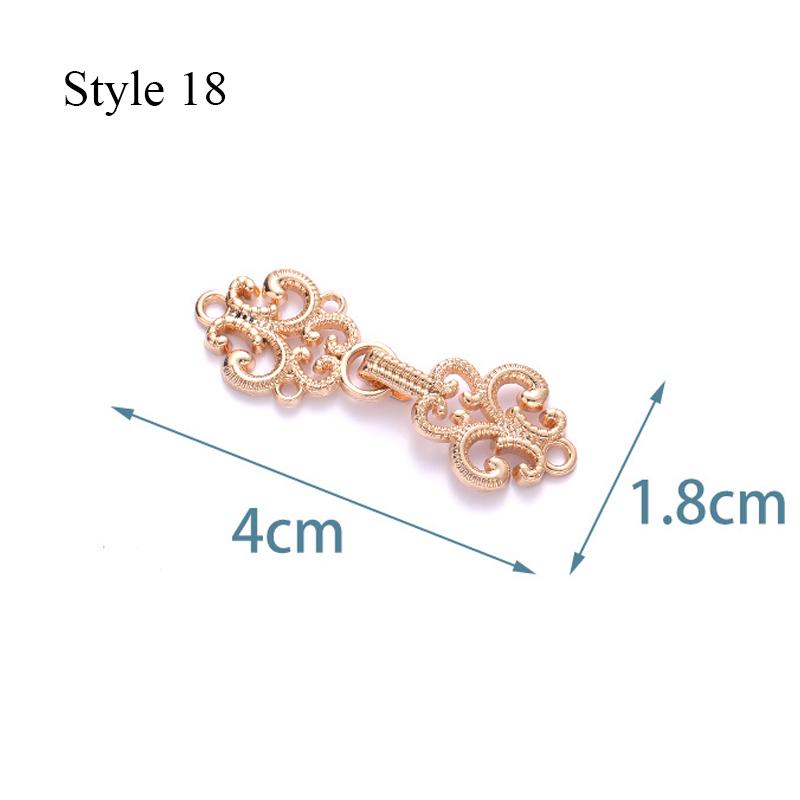 Trousers Waist Button Fixed Tightening Artifact Metal Buckle Skirt Adjustment Button Dress Waist Change Button DIY Classical