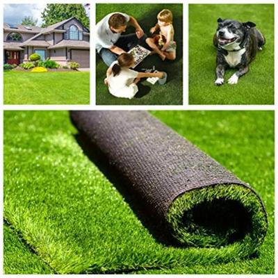 Large Luxury Artificial Grass Mat Durable Thin Synthetic Lawn Fake Turf for Gardens Balconies Patios Hotels And Restaurants