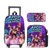 Kpop Witch Hunters Casual Backpack Digital Printing Men'S And Women'S Commuter Backpack Rod Backpack Student Bag