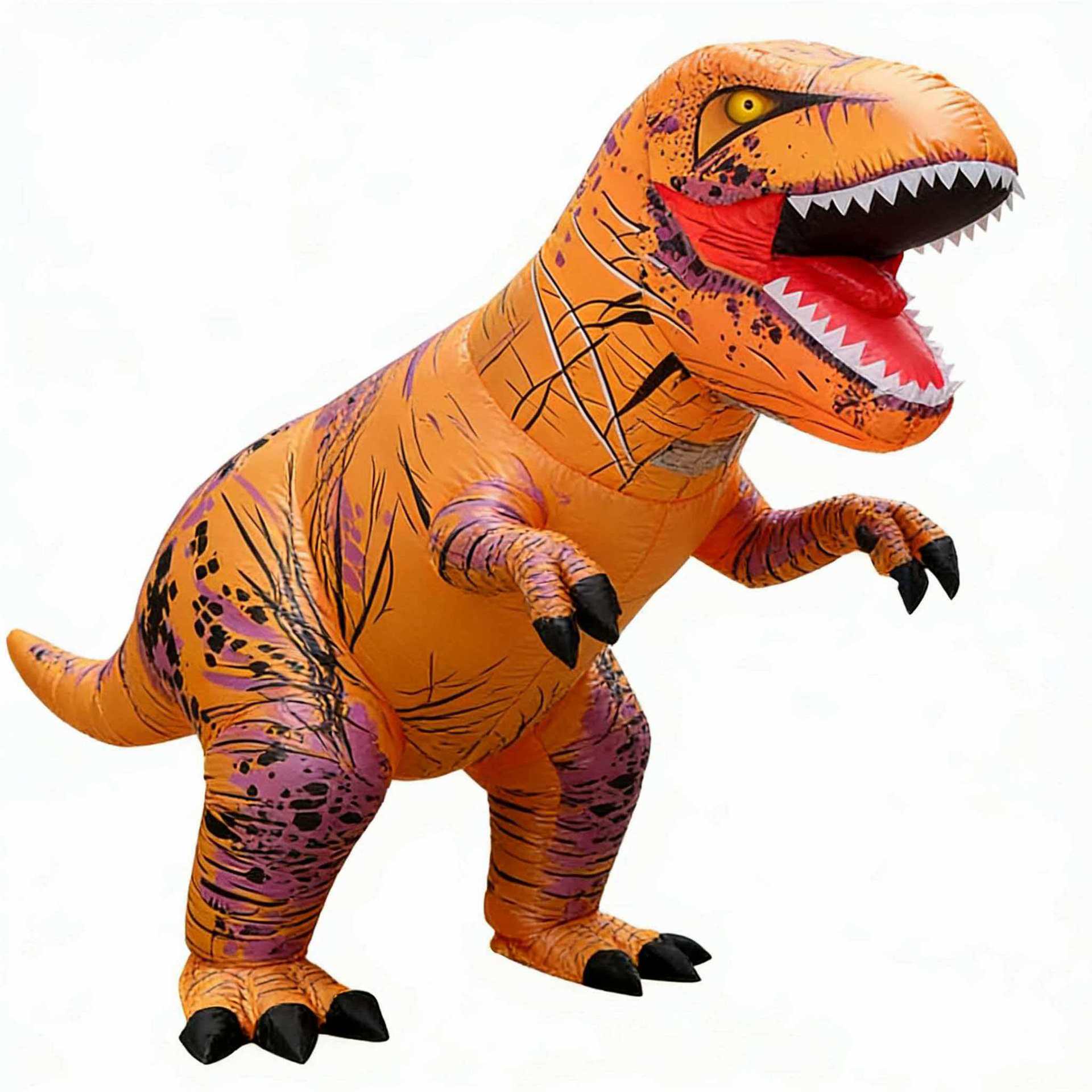 Pieaugušo T-Rex piepūšamais dinozaurs Hallowīna kostīms