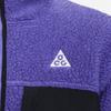 Nike ACG Color Block Zip-Up Fleece Jacket Men Outerwear Purple FN0373-510
