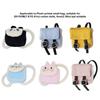Cartoon Animal Style For 17Cm Backpack Hand-Made Clothes Matching Doll Backpack Diy Replacement Doll Bag For 17Cm