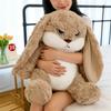 30/38cm Liels Izmērs Dusmīga Zaķa Plīša Rotaļlieta Jauka Dzīvnieka Plīša Lelle Kawaii Pildītas Mīkstas Rotaļlietas Modeļa Telpas Dekors Dzimšanas Dienas Dāvanas