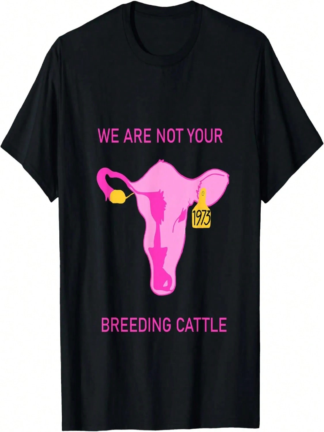 We Are Not Your Breeding Cattle Cow Lovers Design T-Shirt S разноцветный