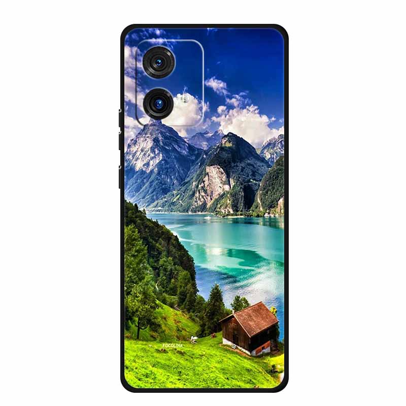 For Motorola Moto G84 G54 5G Case Fashion TPU Soft Silicone Cover Phone Cases for Moto G54 MotoG84 2023 Original New Tiger Capa