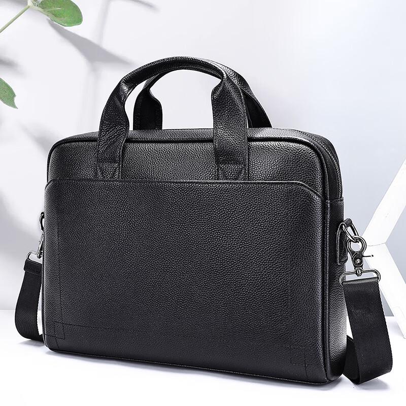 Men's Genuine Leather Business Briefcase