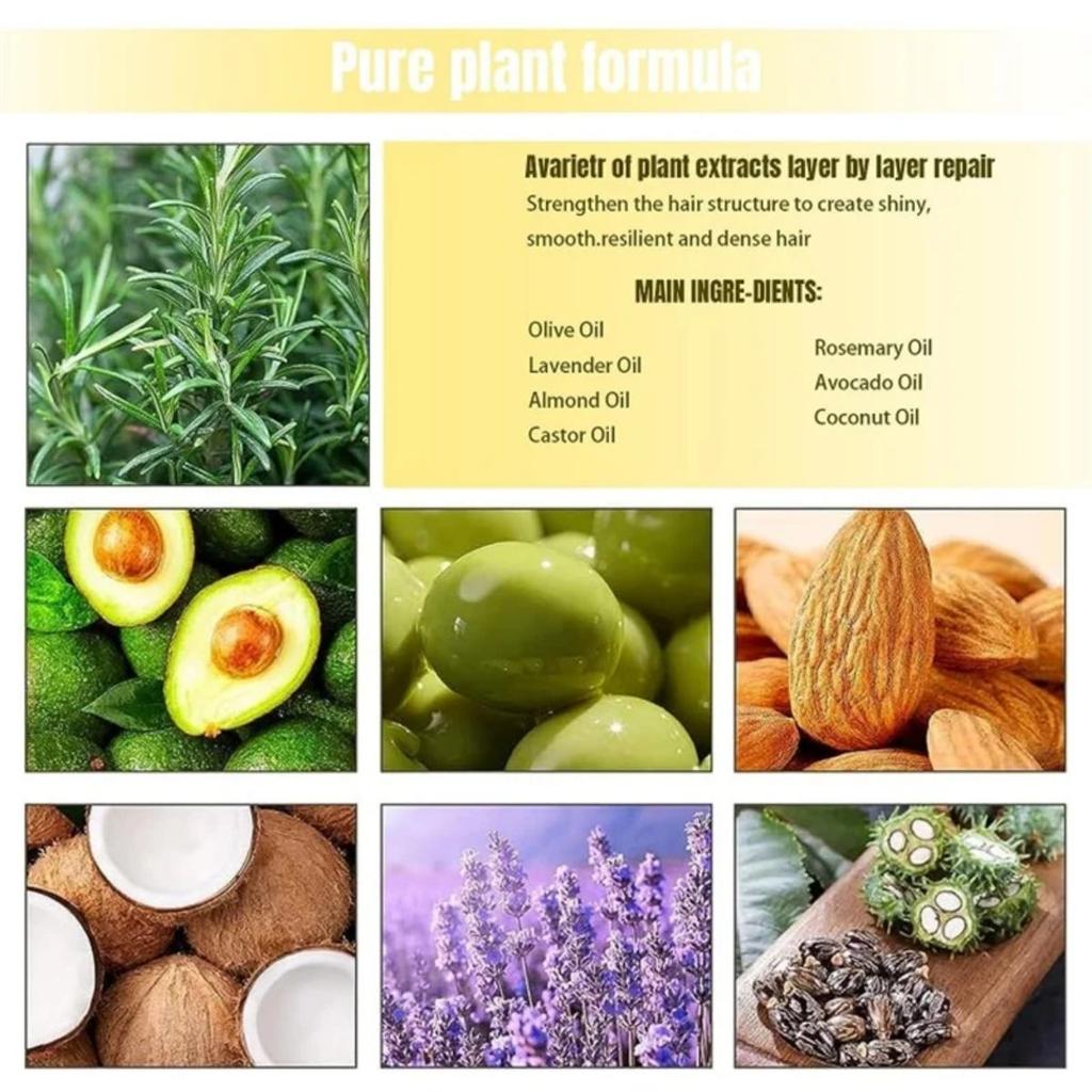 Keratinový vlasový film 100% přírodní hloubkový regulátor pro opravu barvených vlasů, opravu poškozených vlasů, posílení jemných vlasů