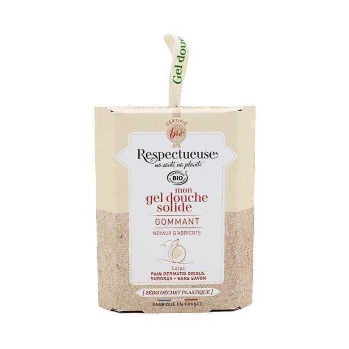 Respectueuse Mon Gel Douche Solide Gommant Amande Bio 75g