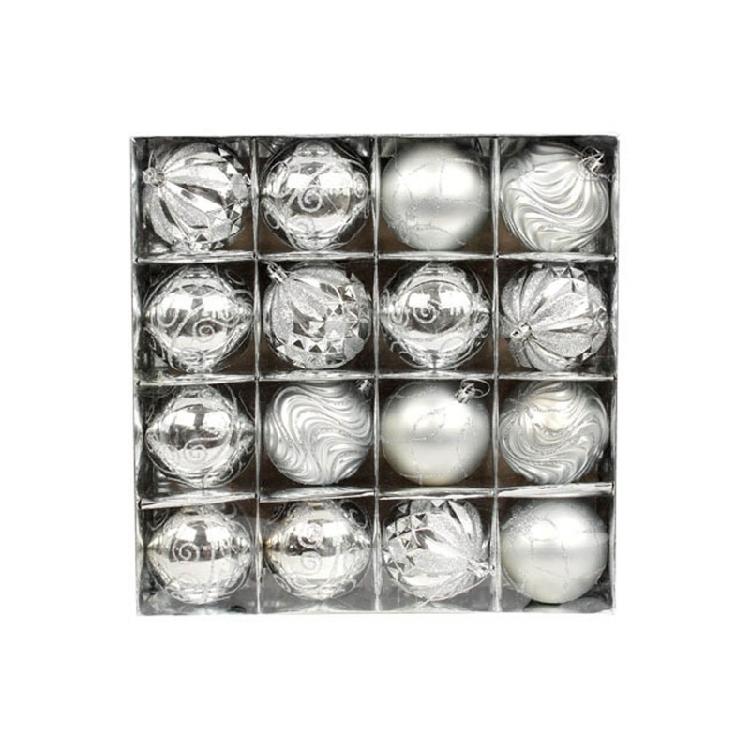 Christmas Tree Decorations Bauble Balls Set Hanging Ball Ornaments Decor Bell