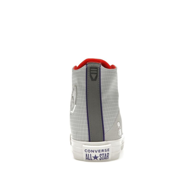 Converse Transformers X Chuck Taylor All Star High Decepticons Unisex Sneakers Grey Court-Purple Multi A11658C