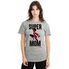 The Incredibles Womens/Ladies Super Mom Heather T-Shirt
