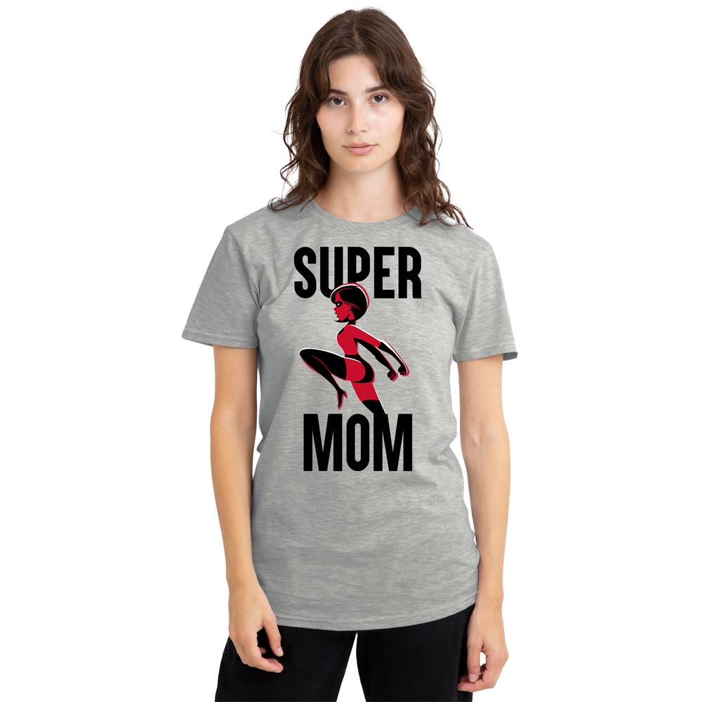 The Incredibles Womens/Ladies Super Mom Heather T-Shirt