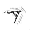 Rear Bike Rack Cargo Disc Brake Mount Adjustable Bicycle Luggage Carrier Holder