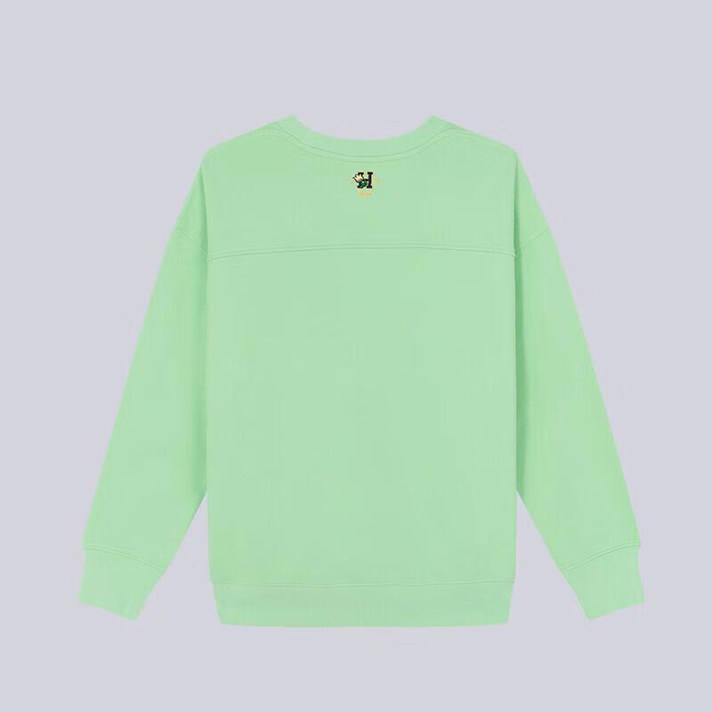 HAZZYS Women's Spring Embroidered Loose-Fit Round Neck Sweatshirt