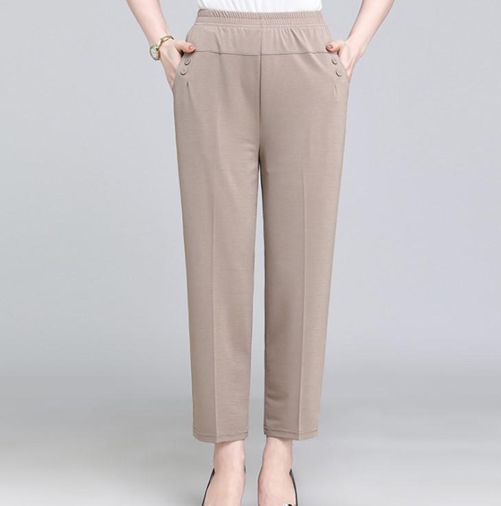 Women's Fashion Ninth Pants Large Size Loose Carrot Pants Women's Harem Pants Personality Wide Leg Pants Loose Casual Pants