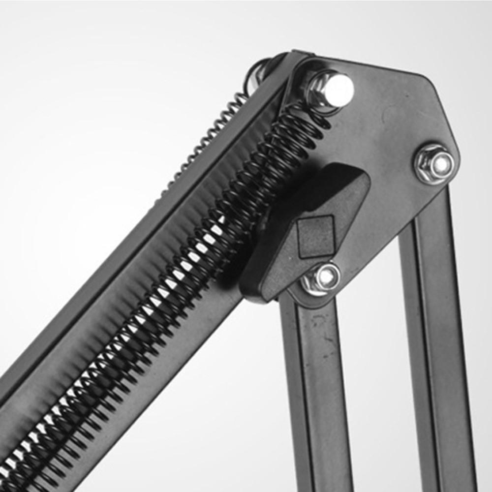 Extendable Microphone Stand Foldable Microphone Clamp Microphone Holder  Microphone Accessorie