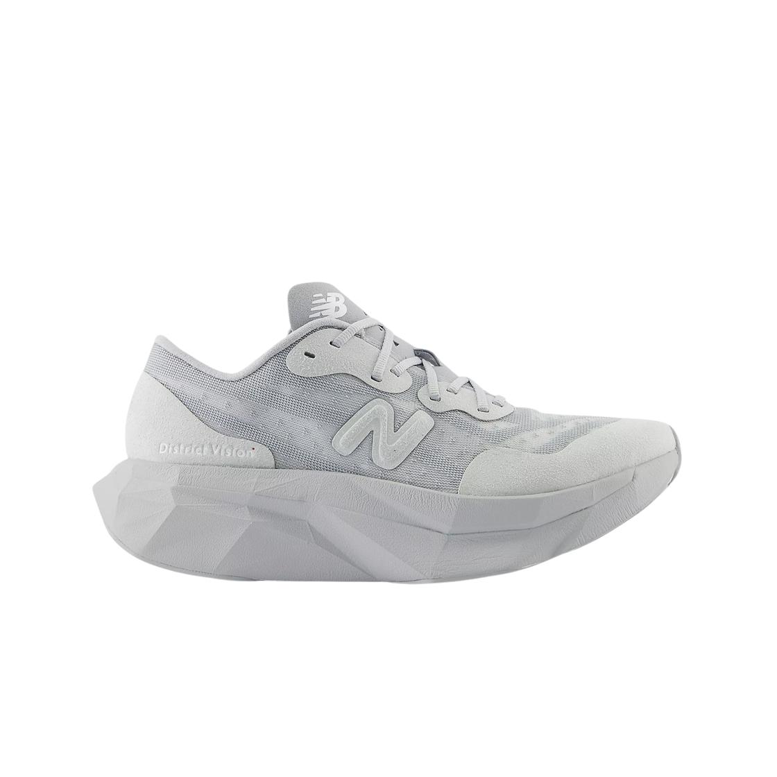 

(w) New Balance X District Vision Fuelcell Supercomp Elite V4 Aluminum Grey White - B Standard 230