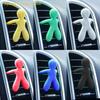 Creative Car Air Vent Aromatherapy Clip with Elf Design Plastic Fragrance Freshener for Auto Interior Decoration