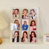 Acrylic Photocard Display Stand Kpop Phoro Frame Acrylic Photocard Room Table Accessorie Photo Frames Picture Frame