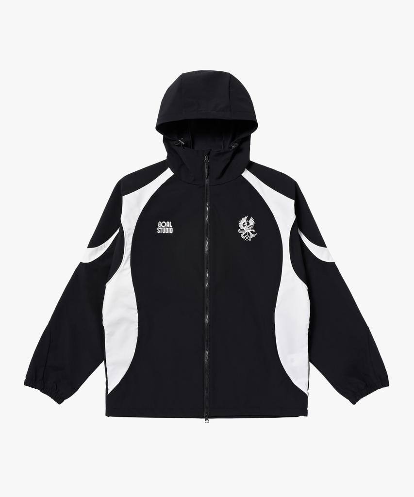 Goalstudio Gfc 26 Piping Hooded Track Jacket-Black