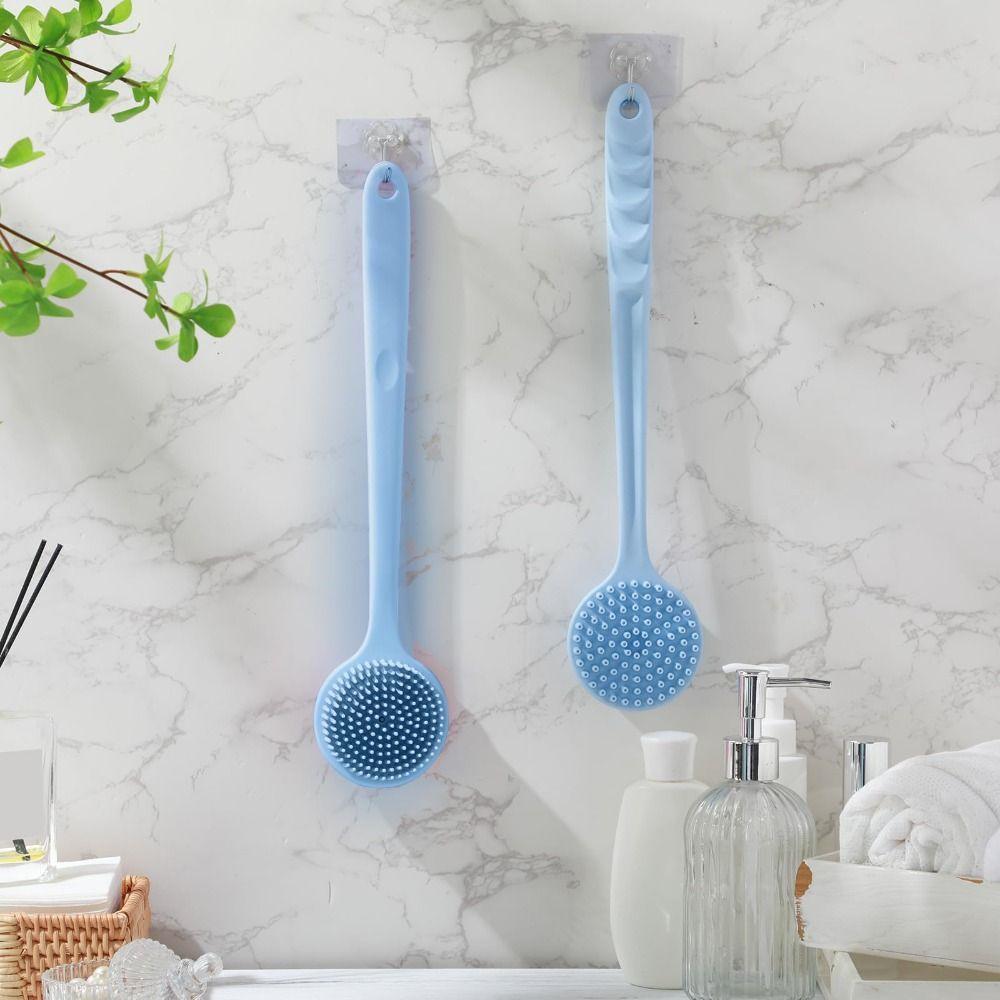 Anti Slip Shower Brush Soft Bristles Body Exfoliator High Quality Back Scrubber  Men and Women
