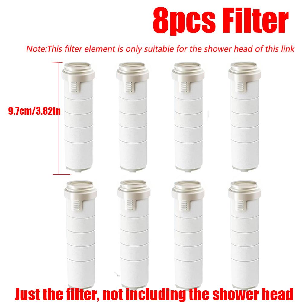 5 Modes One Key Stop Water-saving Shower Head Handheld Large Flow High-pressure Shower Nozzle with Filter Bathroom Showerhead