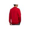 adidas Logótipo Alfabeto Conforto Casual Malha Pulôver Moletom Masculino Tops Vermelho GH4415