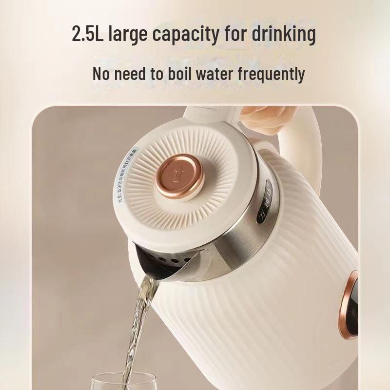 Wanlida Electric Kettle - Automatic Power Off & Insulated for Dorm Use