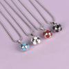 Football Pendant Necklace Player Fan Gifts Stainless Steel Jewelry Women Men Scoocer Accessories