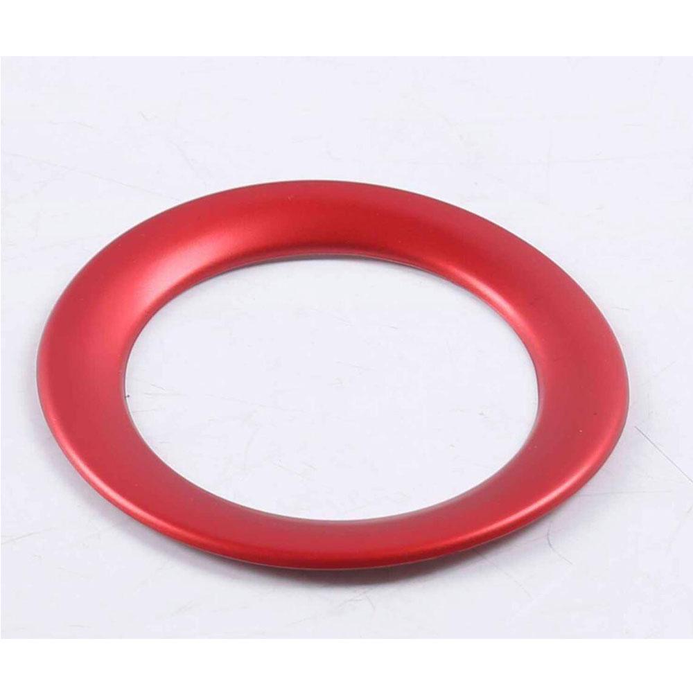 For Jeep Grand Cherokee 2014 2015 2016 2017 2018   Car Sticker Steering Wheel Interior Ring  Trim Lamp Frame Stick Part