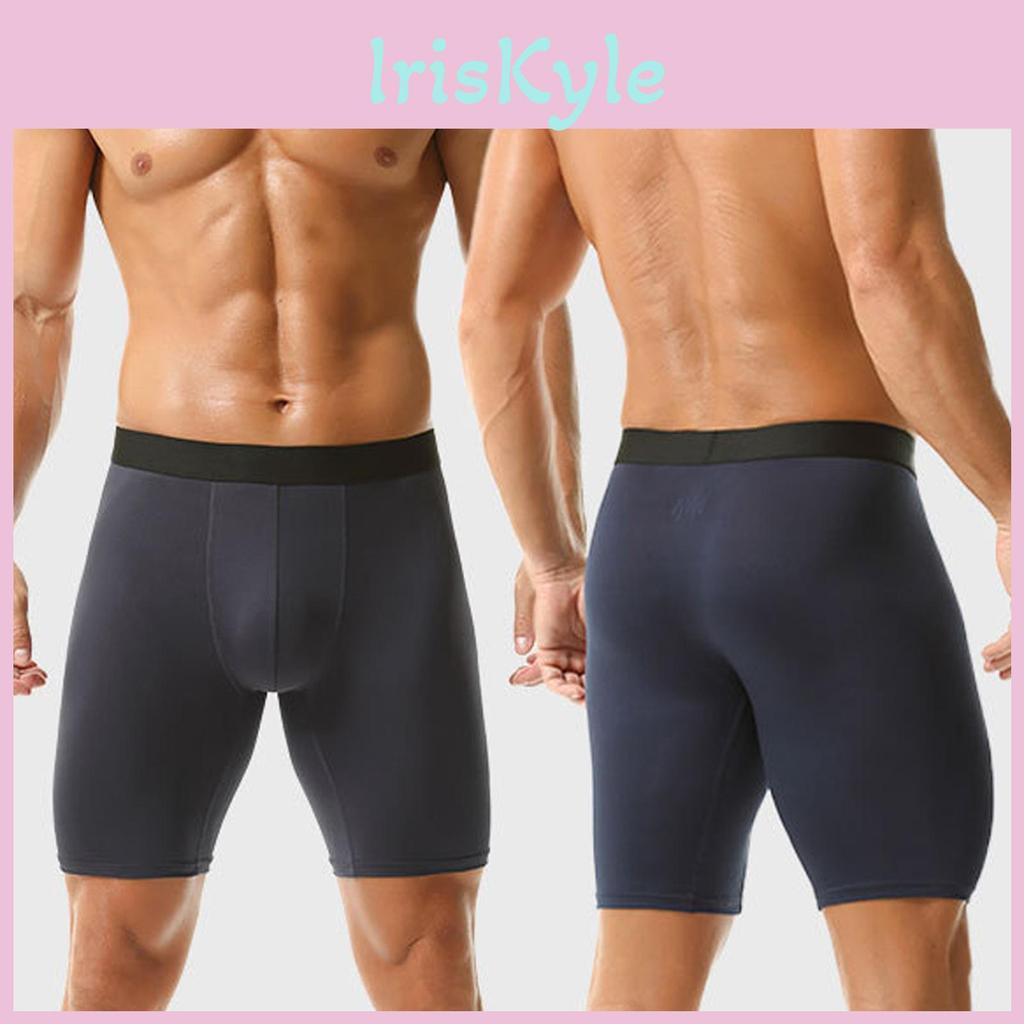 Sports Leggings Panties Long Mens Boxershorts Mens Polyester Underwear Man Boxers Shorts Quickdrying Boxer For Men Underpants