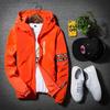 Premium Quality Men's Casual Hooded Coat Slim Fit Jacket Stylish Windbreaker Hoodie