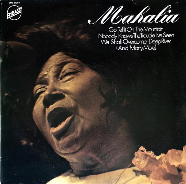 

LP Record MAHALIA JACKSON - Mahalia EMB31383 Embassy 1976 UK Soul/Funk Used
