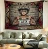 Arazzo da Parete Black Clover Appeso Estetico alla Parete Coperta in Tessuto Stampato Arazzi Decorativi per Camera da Letto Soggiorno Decorazione per la Casa