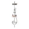TLXT 304 Stainless Steel Shower Set with 8-inch Round Rain Shower