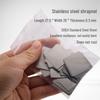 100 Round Galvanized Rust-Proof Magnetic Sheet Patches (0.3-1mm Thick)
