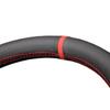 Black Faux Leather Hand-stitched Car Steering Wheel Cover for Alfa Romeo 159 2006-2012 Brera Spider 2006 2007 2008 2009-2011