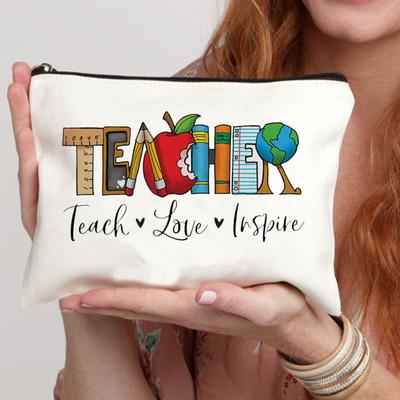 Lippenstifttasche Reise Make-up Tasche TaschenDamen Schule Lehrer Geschenk Kosmetiktasche Geldbörse Tragbare Tasche