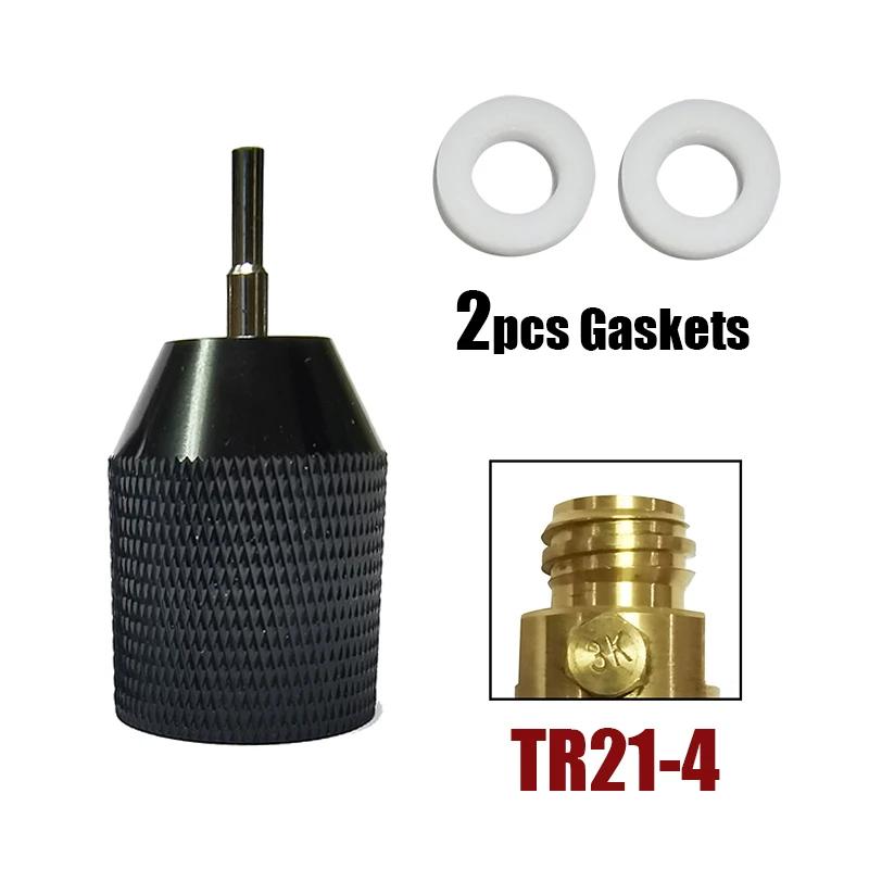 CO2 Refill Charging Needle Adapter Filling Disposable Cartridge Soda Water Cylinder Gas Canister TR21 G1/2