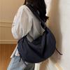 Simple Nylon Drawstring Tote Bag Women's Shoulder Bag