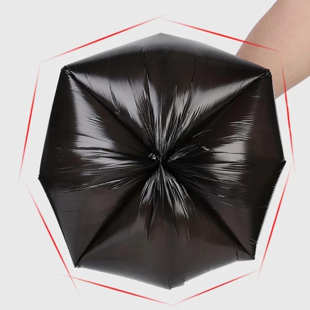 100pcs Disposable Garbage Bag Plastic Trash Bag Liner Bags Waste Bag  Bathroom