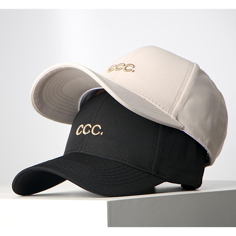 Spring and summer new hard top letter baseball cap children UV protection versatile sunshade cap men's sun protection