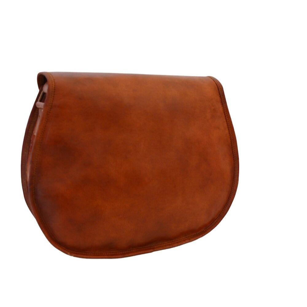 Tasche Leder Echte Schultertasche Vintage Handtasche Braune Umhängetasche Damentasche