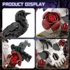 Gobricks MOC Raven Gothic Flower Building Blocks
