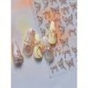 Beautizon Nailartlab 1 Stück 5D Schmetterling Nagelanhänger Aufkleber Holografisch DIY Kunst Y2K Stil Nagelkunst Dekoration Abziehbild