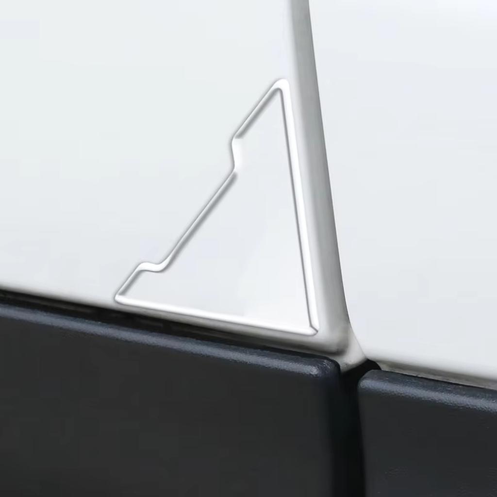2/4PC Universal Car Door Corner -collision Covers Transparent Silicone Protector -Scratch Stickers Door Cover