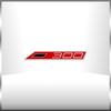Car 3D Metal Sticker Race 300 Flag Emblem Front Grille Sticker Fender Side Badge Decal For Seat Cupra Leon Altea Ibiza Fiat 500 E6