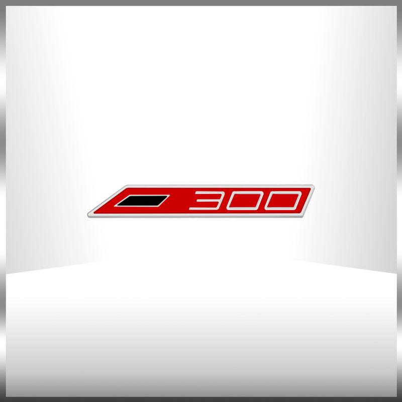 Car 3D Metal Sticker Race 300 Flag Emblem Front Grille Sticker Fender Side Badge Decal For Seat Cupra Leon Altea Ibiza Fiat 500 E6