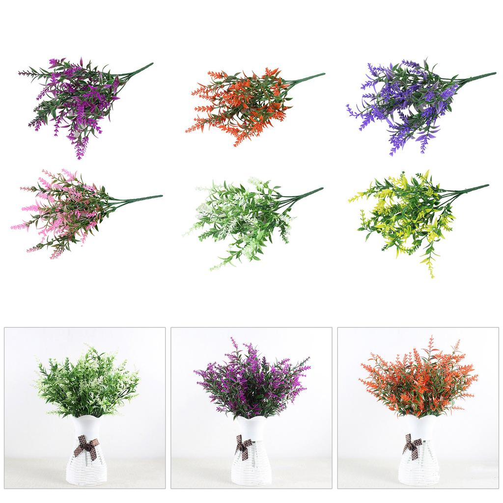 High Quality Faux Lavender Stalks Perfect for Enhancing Indoor Spaces Like Bedrooms Offices and Party Venues